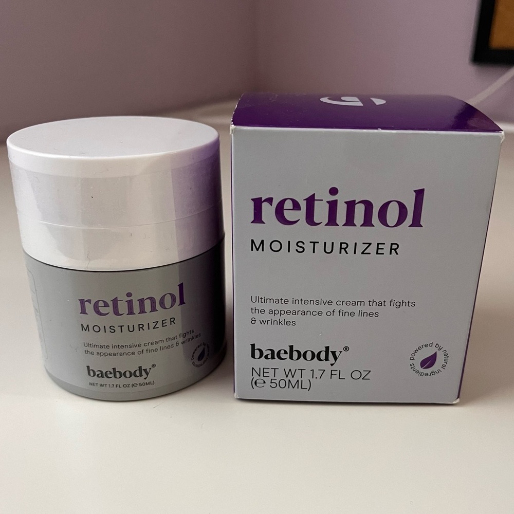 BAEBODY new in box Retinol Moisturizer wrinkles fine lines
